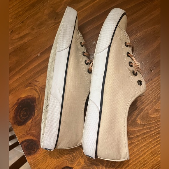 Sperry Canvas Topsiders Ladies Size 8.5 - Picture 4 of 8